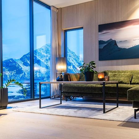 New Luxury Cabin Near Henningsvaer Lofoten Kleppstad Exterior photo